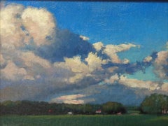 Impressionistic Landscape Painting Michael Budden Summer Skies