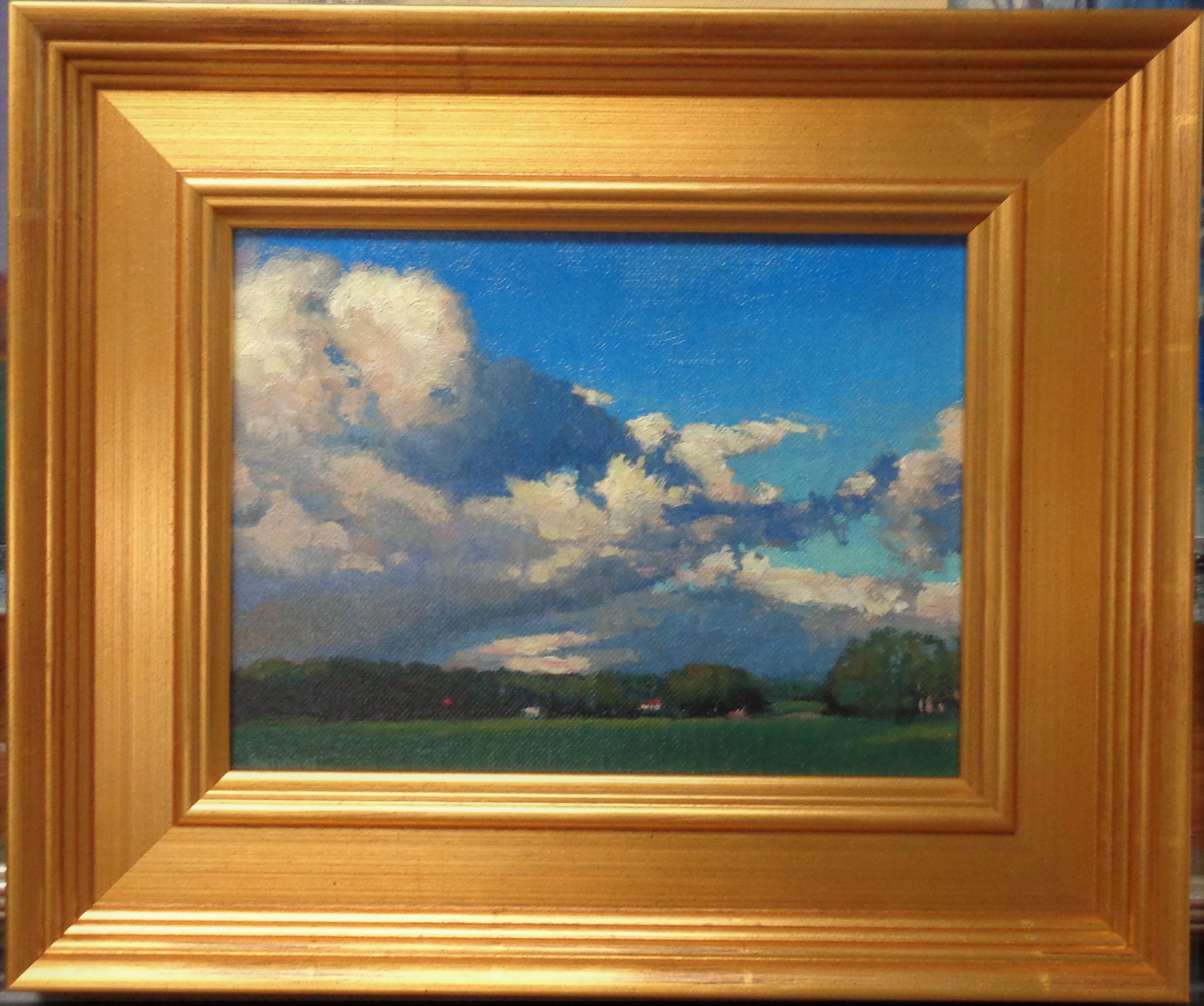 Impressionistic Landscape Painting Michael Budden Summer Skies