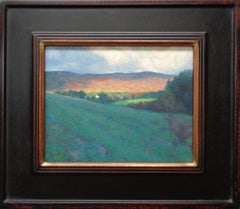  Impressionistic Mountain Landscape Oil Painting Michael Budden Vermont Hills II