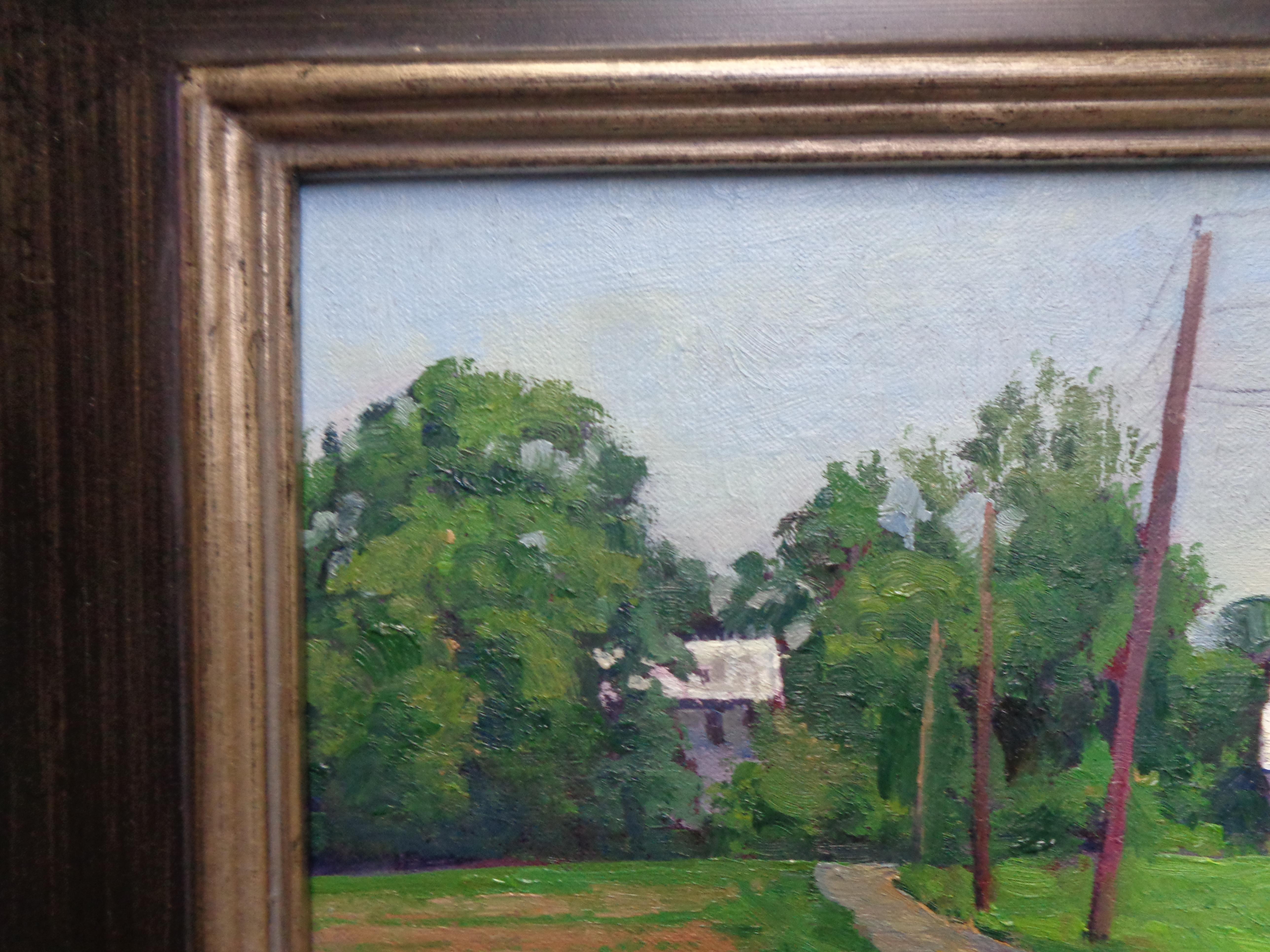 Michael Budden - Impressionistic Rural Farm Landscape Oil Painting ...