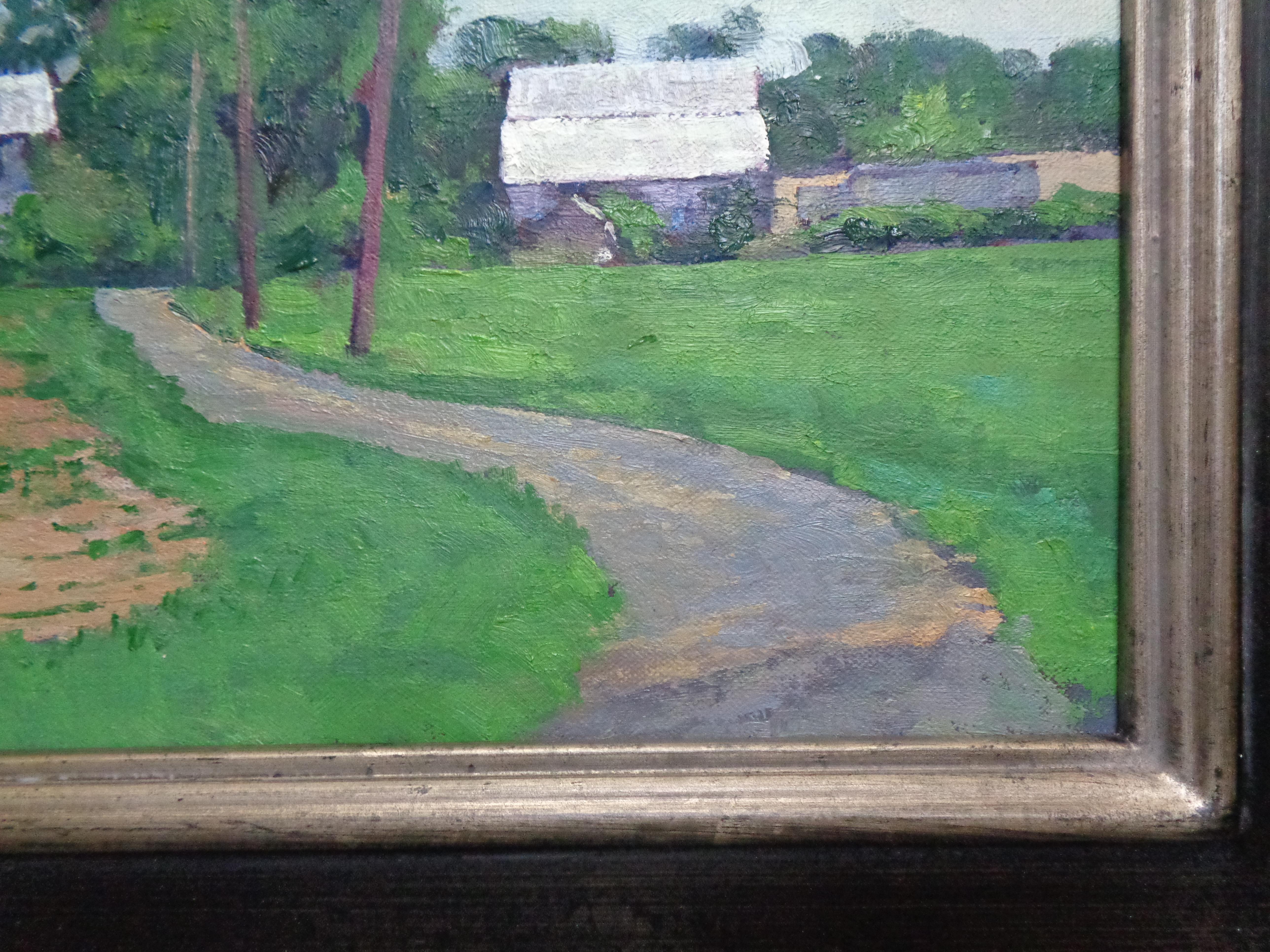 Michael Budden - Impressionistic Rural Farm Landscape Oil Painting ...