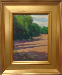  Peinture à l'huile impressionniste de Michael Budden - Paysage rural - Ombres et lumières