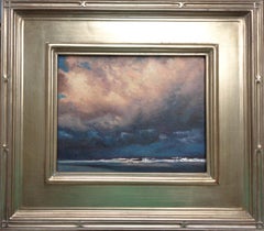 Impressionistic Seascape Oil Painting Michael Budden Dramatic Ending Study