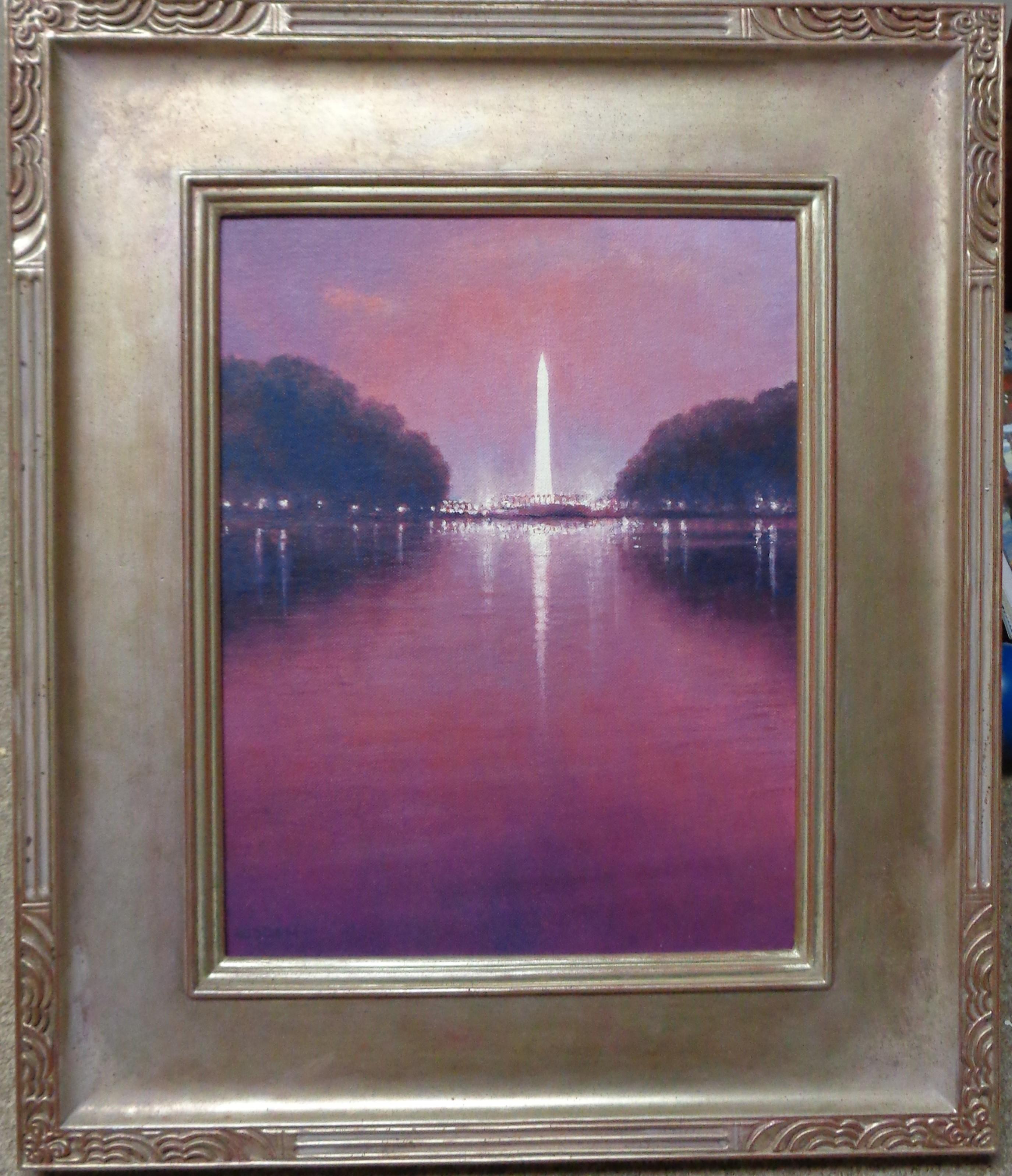 washington monument painting