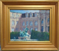 Landscape Oil Painting of New York Botanical Gardens by Michael Budden