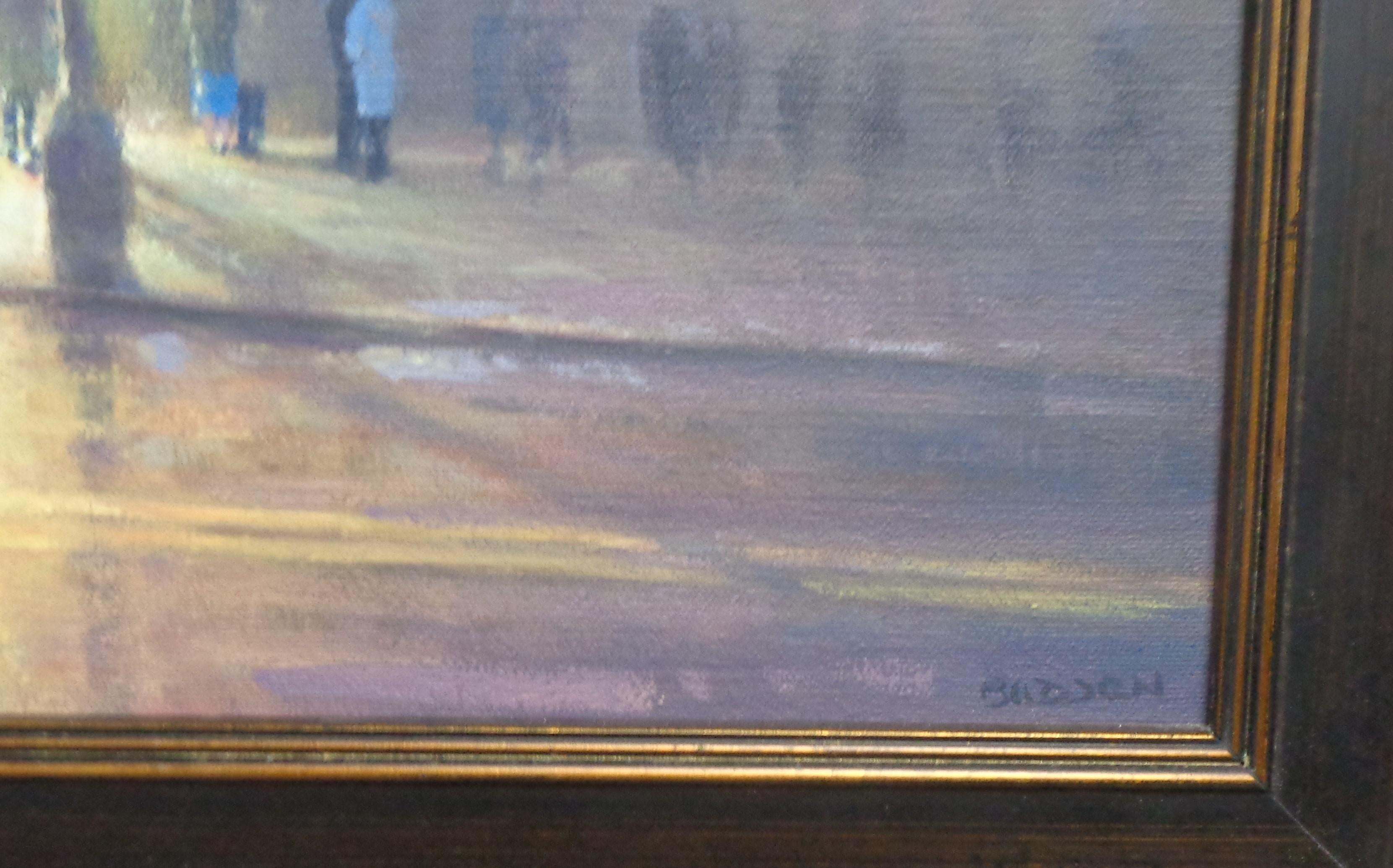 Abend-Theater-Gemälde in New York City  Phantom der Oper von Michael Budden im Angebot 4