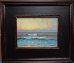 Ocean Beach Seascape Study Oil Painting  by Michael Budden Sunrise Series