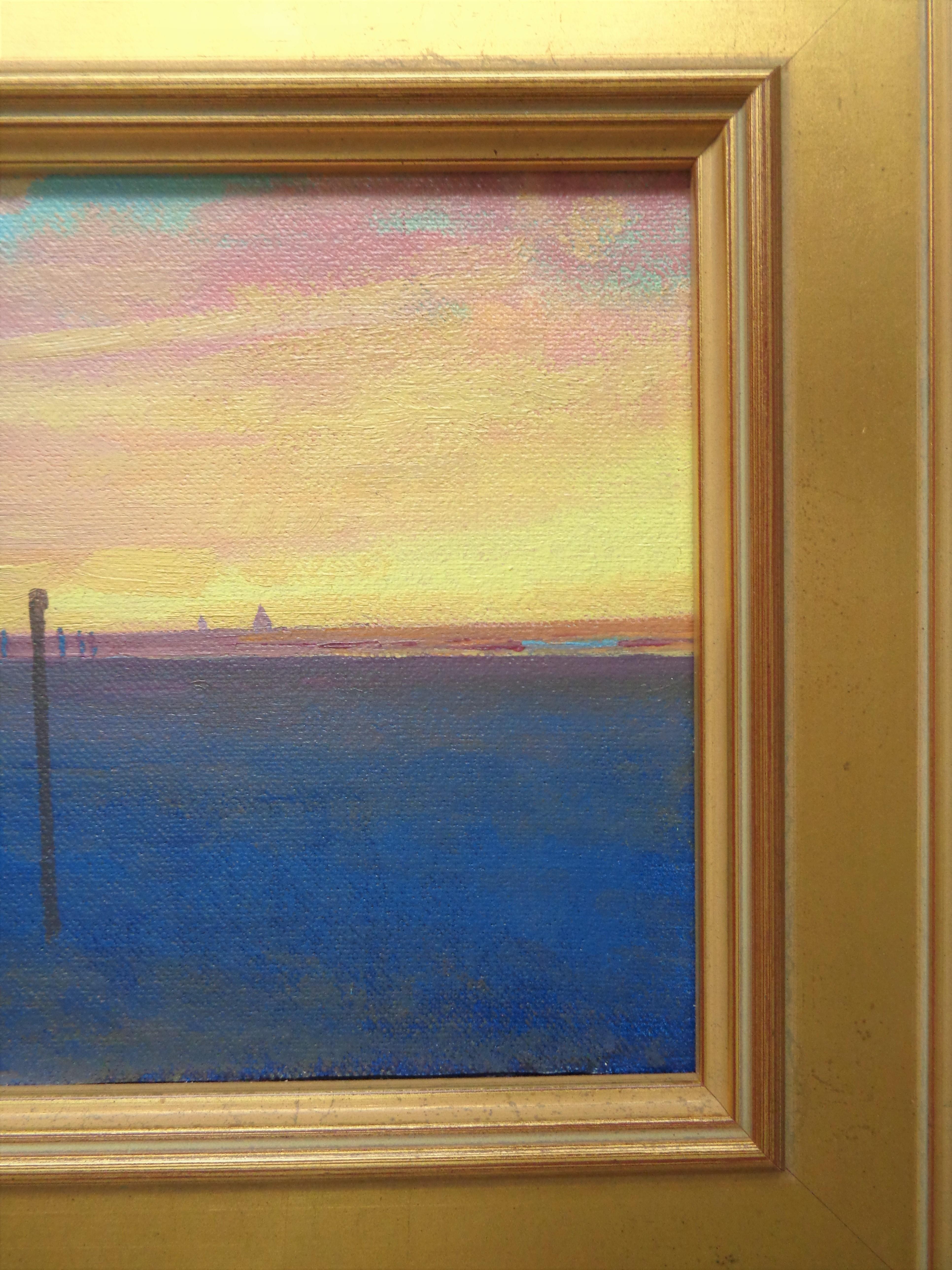  Peinture à l'huile réaliste de paysage marin Majestic Morning de Michael Budden en vente 3