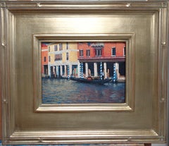 Venice Seascape Oil Painting Gondola Ride by Michael Budden Beautiful Light II