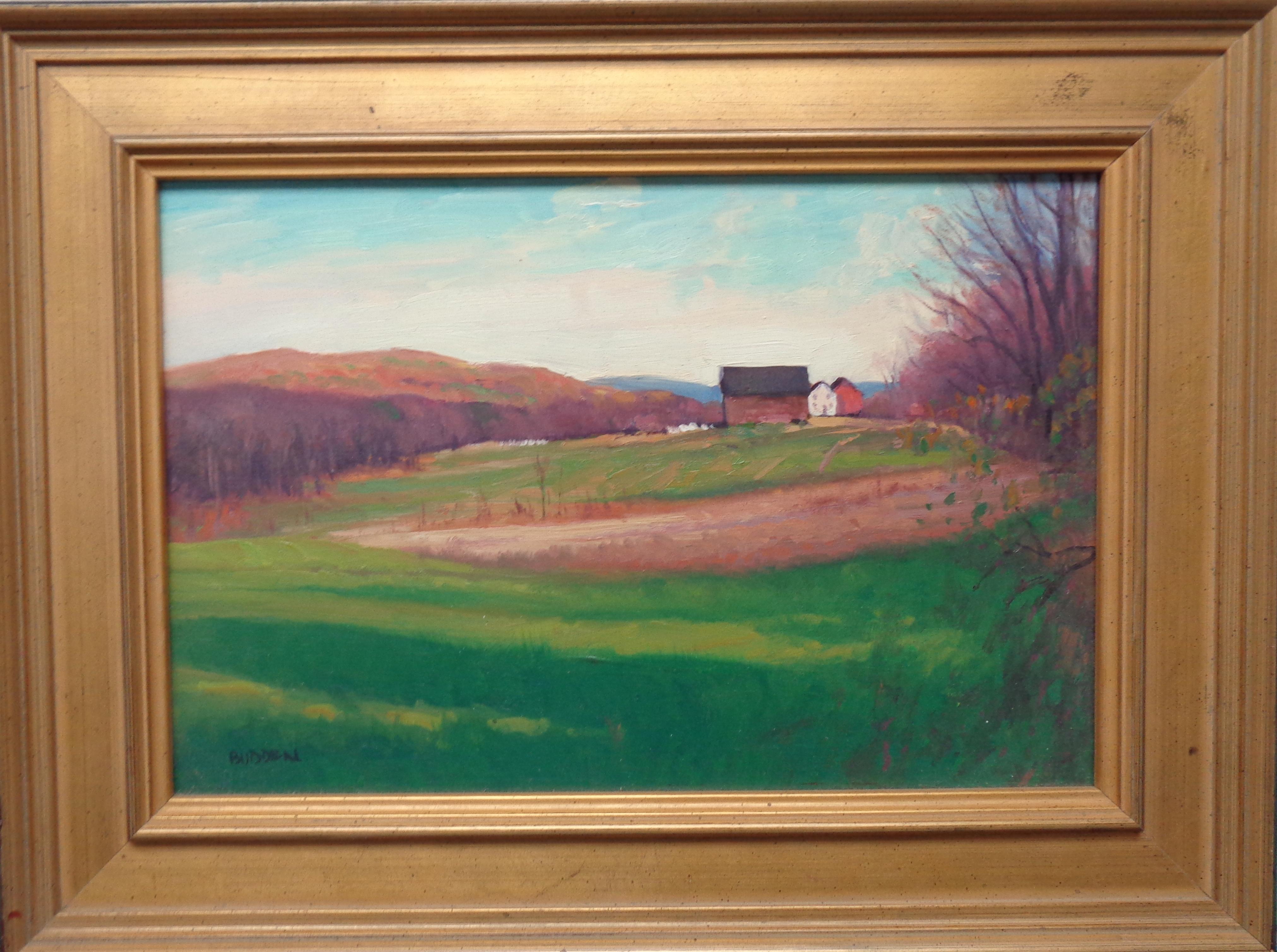 Michael Budden Vermont Landscape Oil Painting by Michael Budden "On A