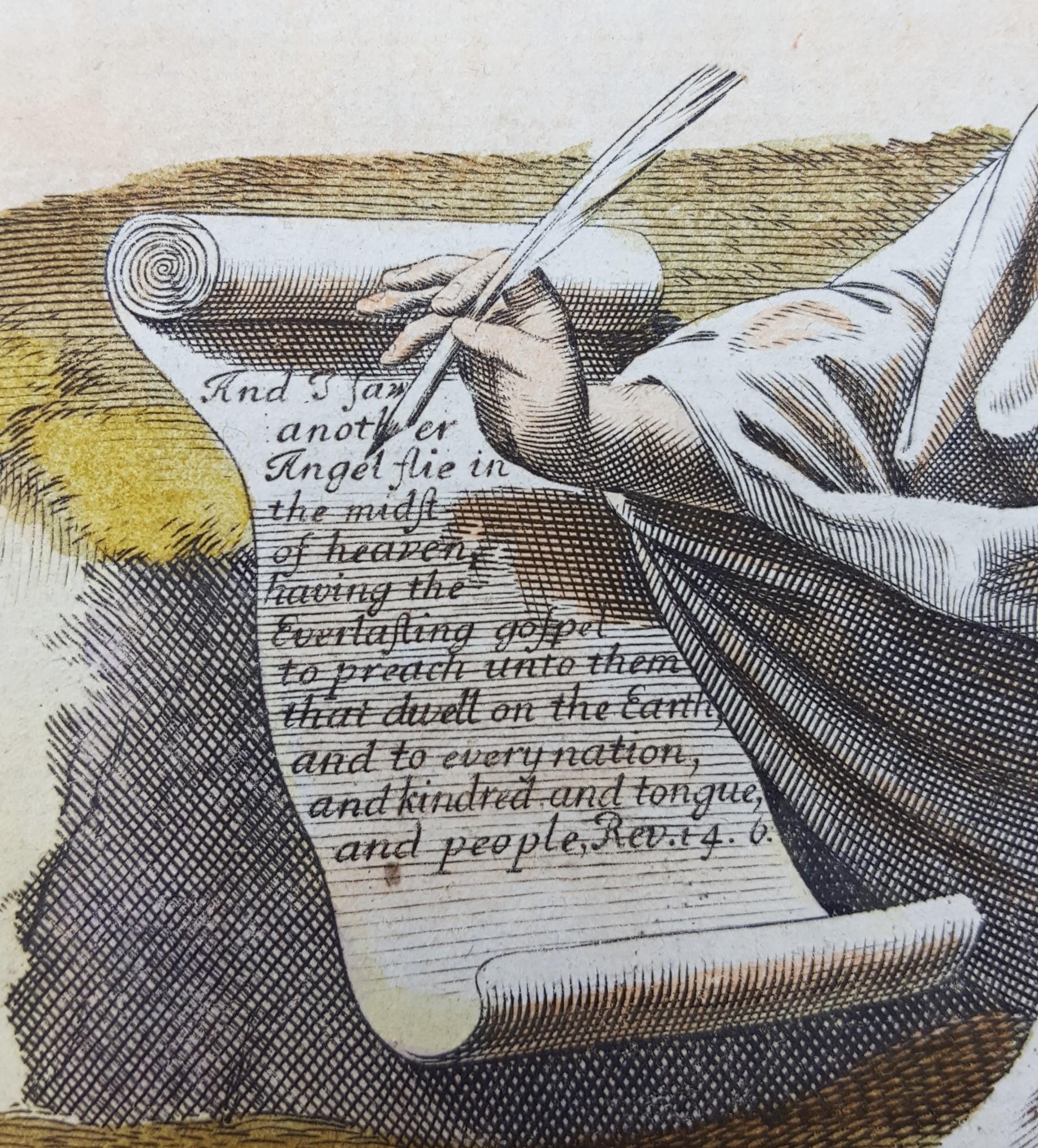 Das Neue Testament /// Alte Meister Biblische religiöse Gravur Niederländische Engelskunst im Angebot 9