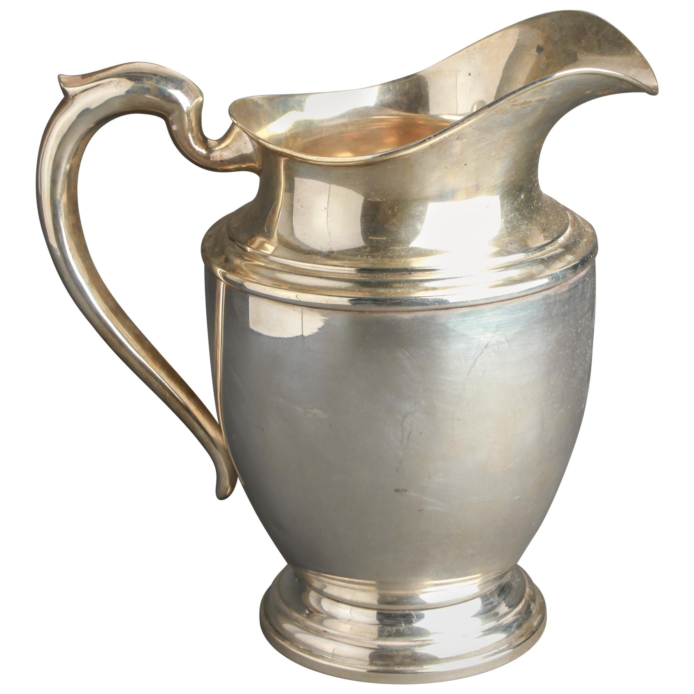 Michael C. Fina Co. Inc. American Sterling Silver Water Pitcher