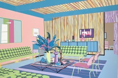 Living Room in Pastel