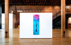 An Abstract Acrylic on Canvas Painting, "New Growth"