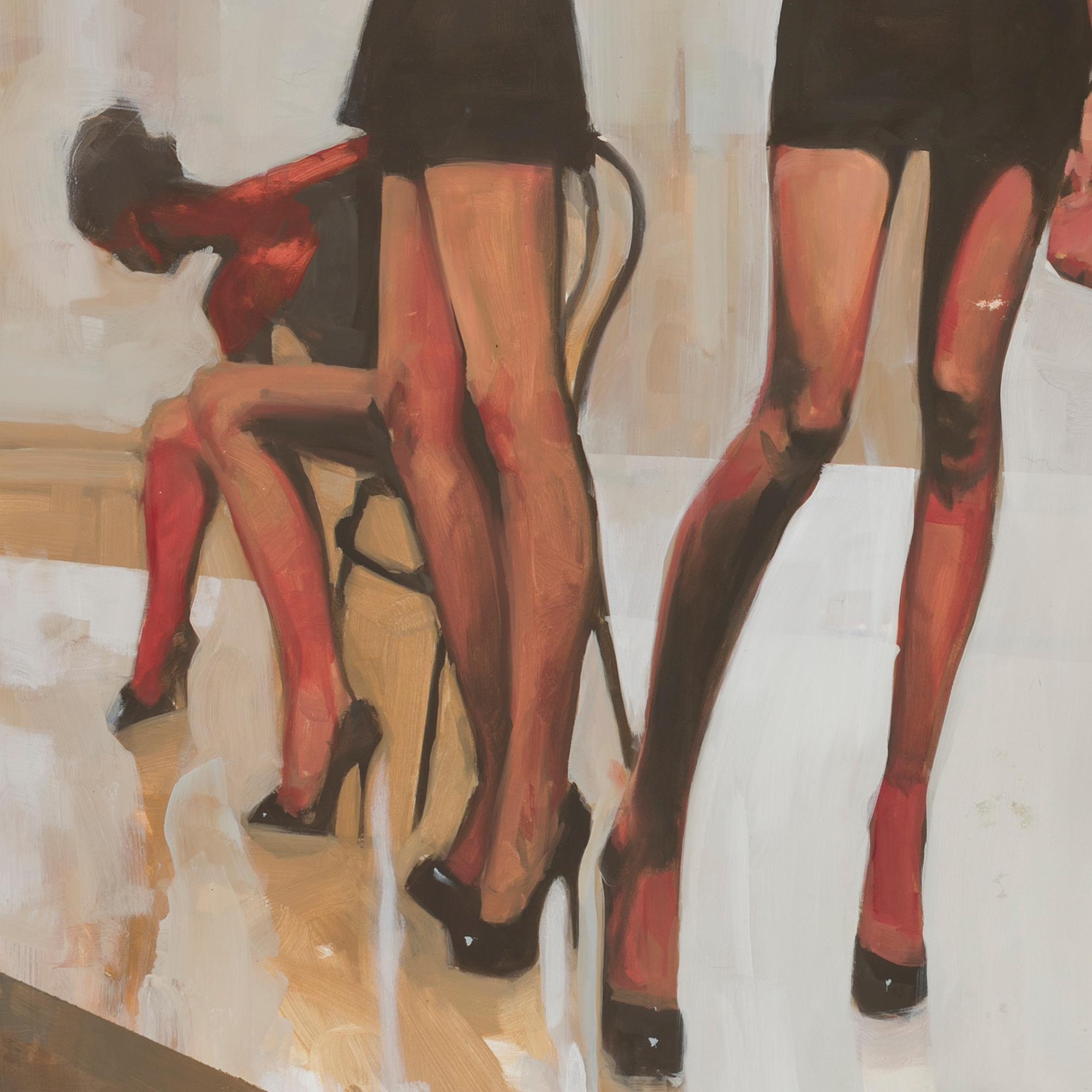 „Dimensional“ (2024) Originales Ölporträtgemälde von Michael Carson 3