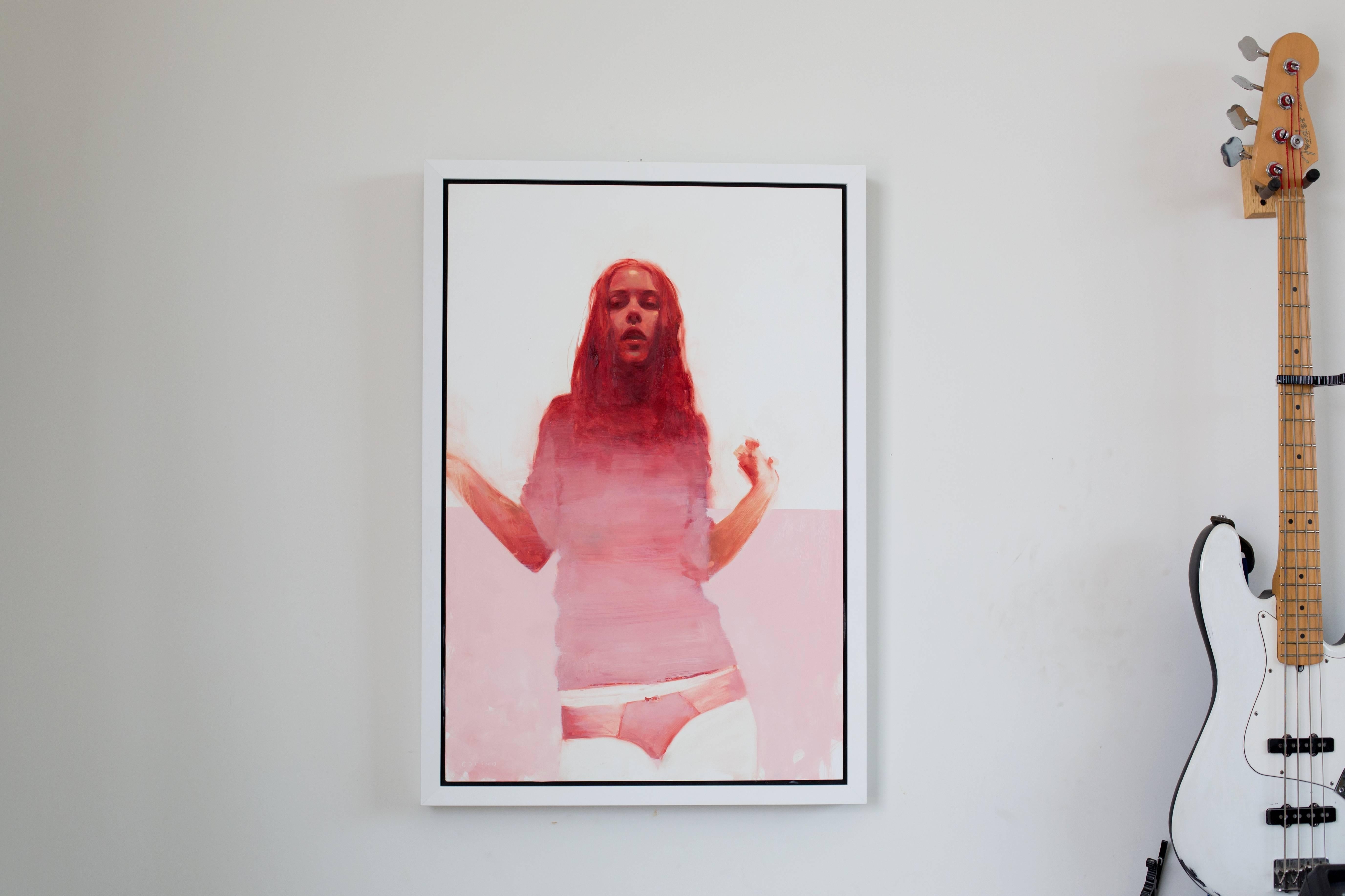 « Fleur du Mal V » - Painting de Michael Carson