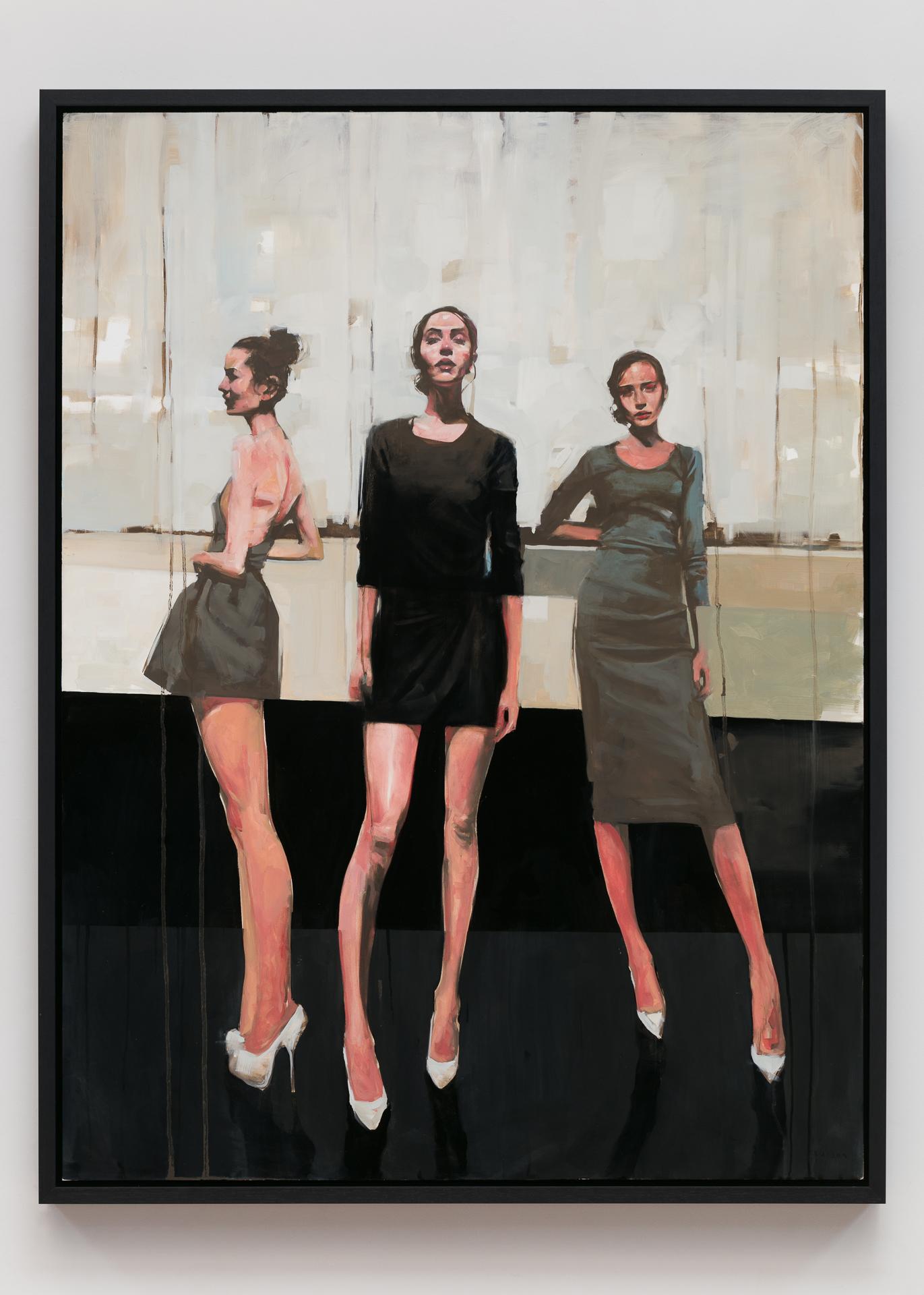 „Land“ (2024) Original Öl-Porträtgemälde von Michael Carson im Angebot 4