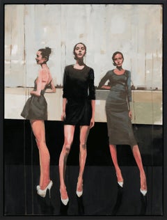 "Land" (2024) Original Oil Portrait Painting by Michael Carson