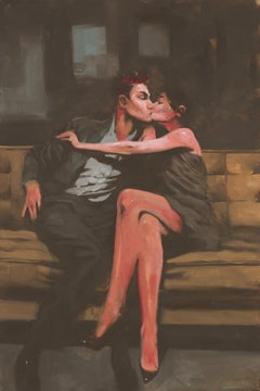 "Stolen" (2024) Original Oil Portrait Painting by Michael Carson