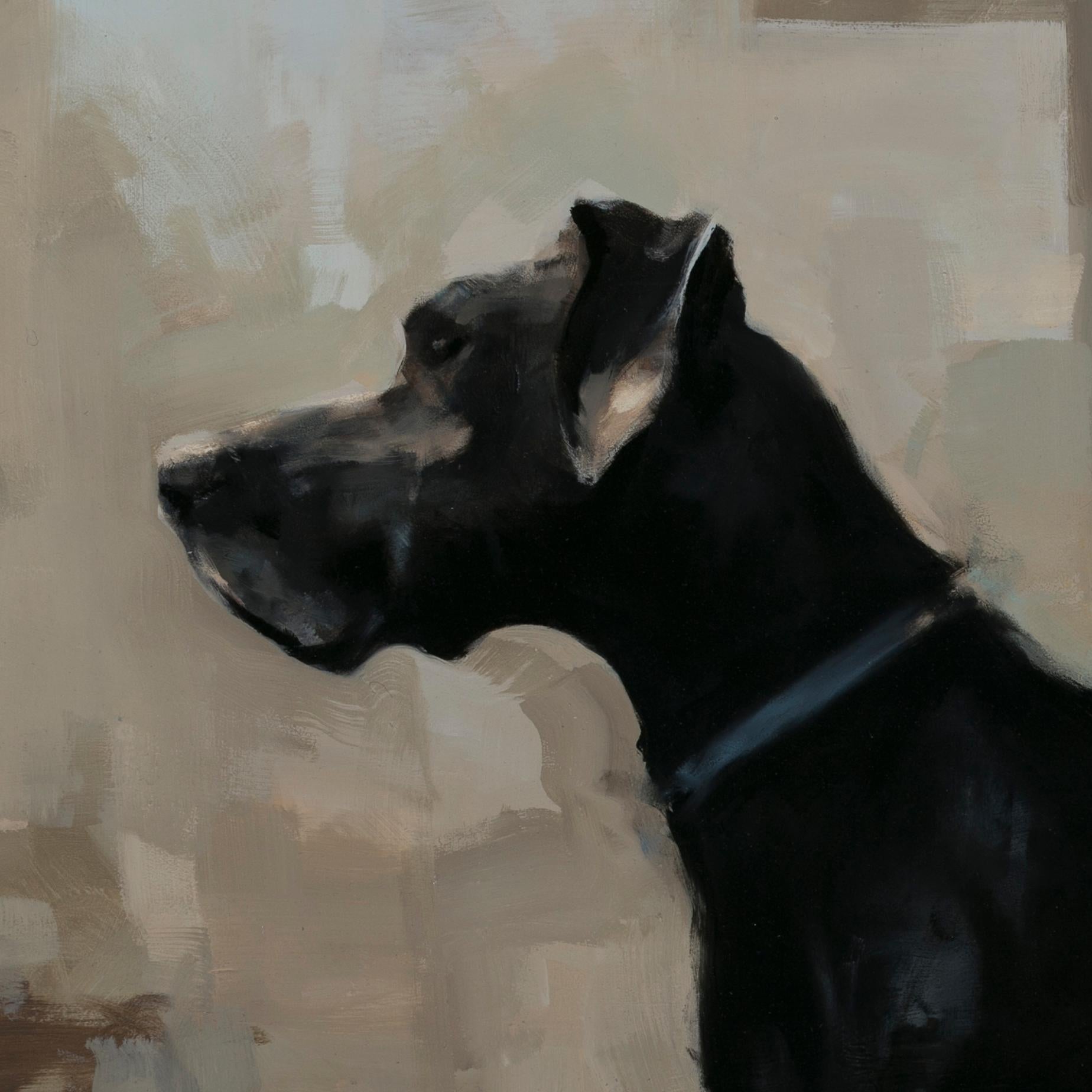 „Die Cicadas“ (2024) Originales Öl-Tiergemälde von Michael Carson 2