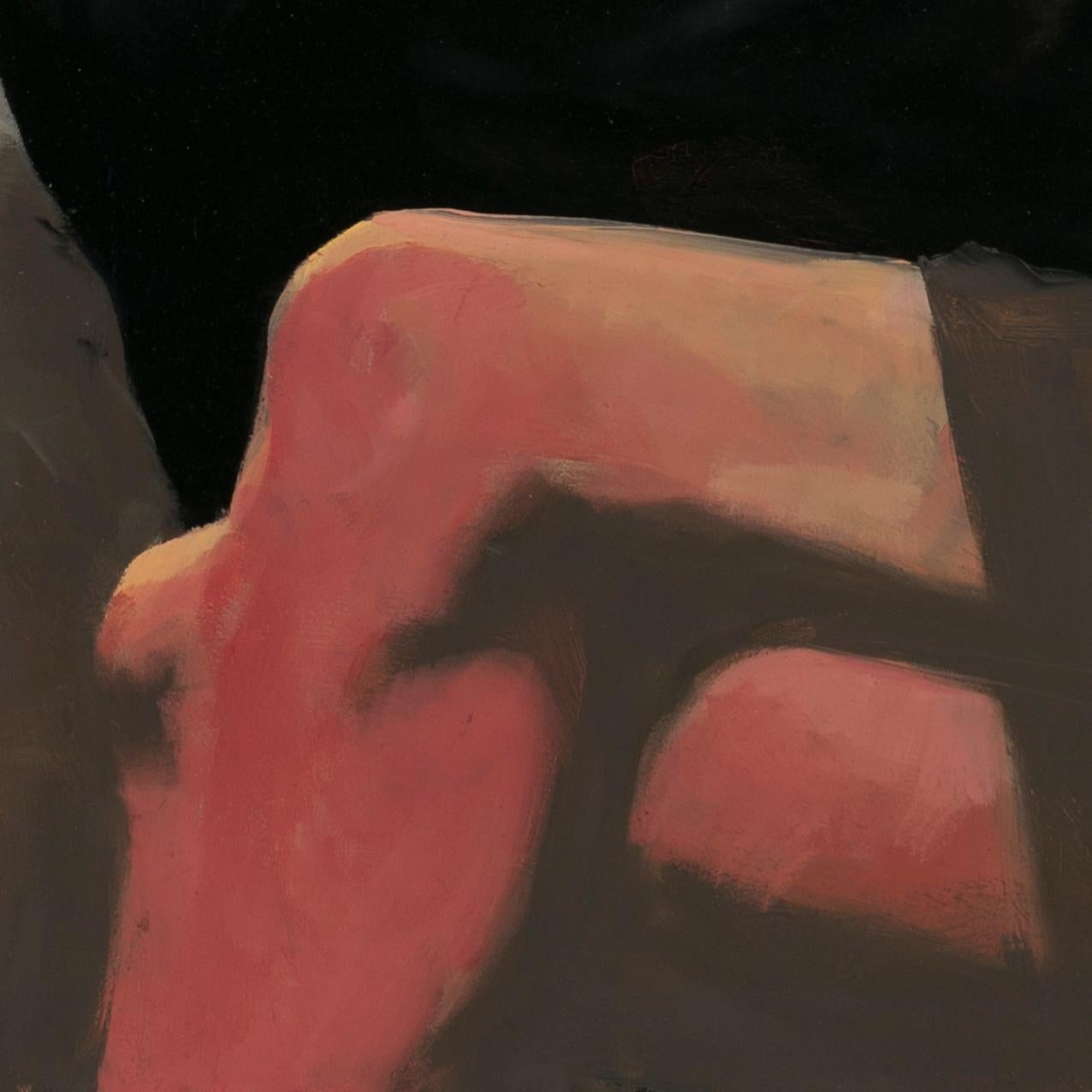 „Die Cicadas“ (2024) Originales Öl-Tiergemälde von Michael Carson 3