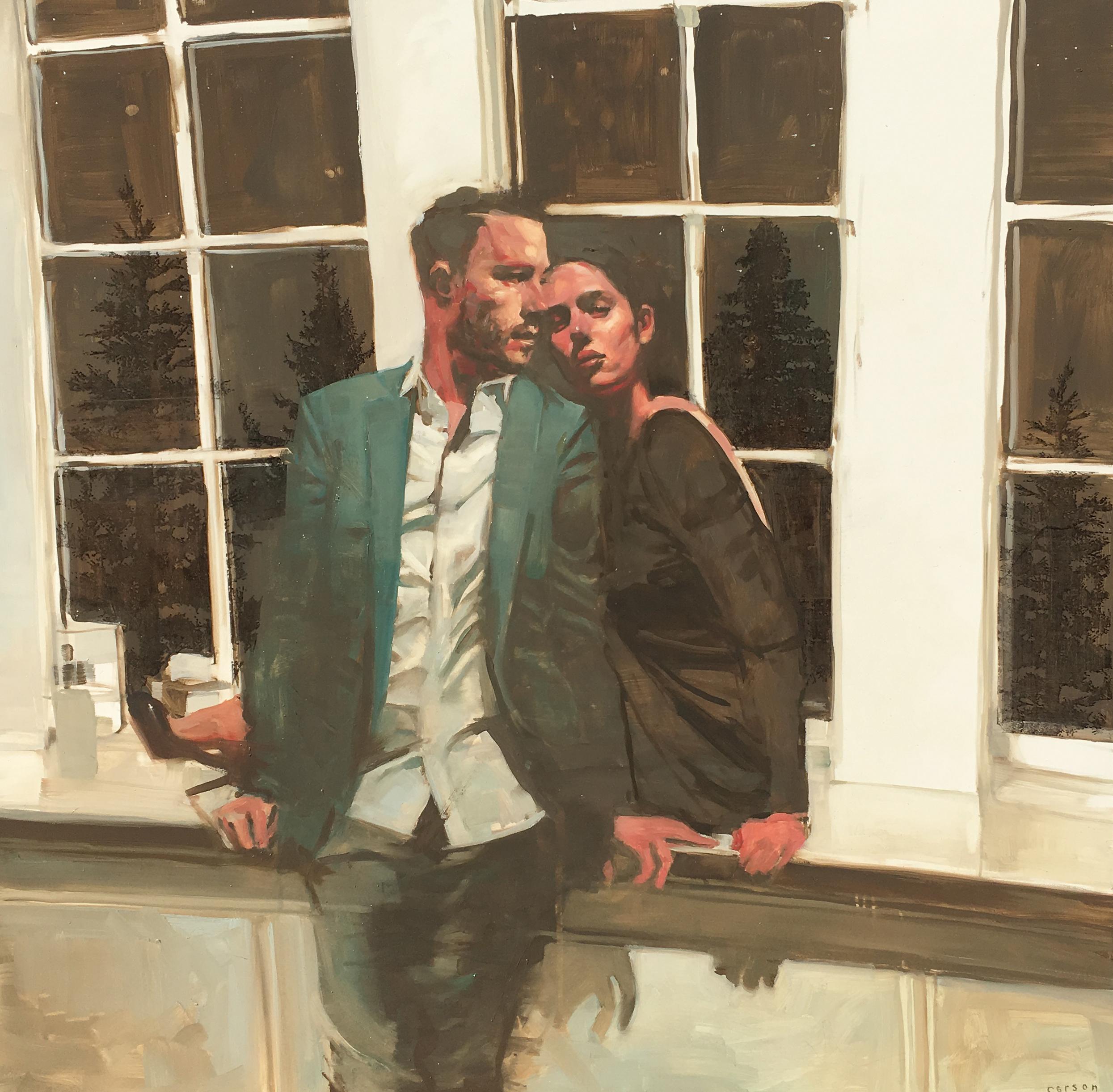 "Upstate" - Painting by Michael Carson