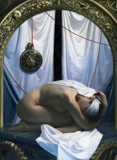 "Verðandi" (2025) Oil Portrait Painting on Panel