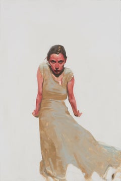 "Watcher" (2024) Ritratto ad olio originale di Michael Carson