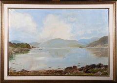 Vintage Maybeth Macfarlane - 1967 Oil, Lough Swilly (The Lake of Shadows)