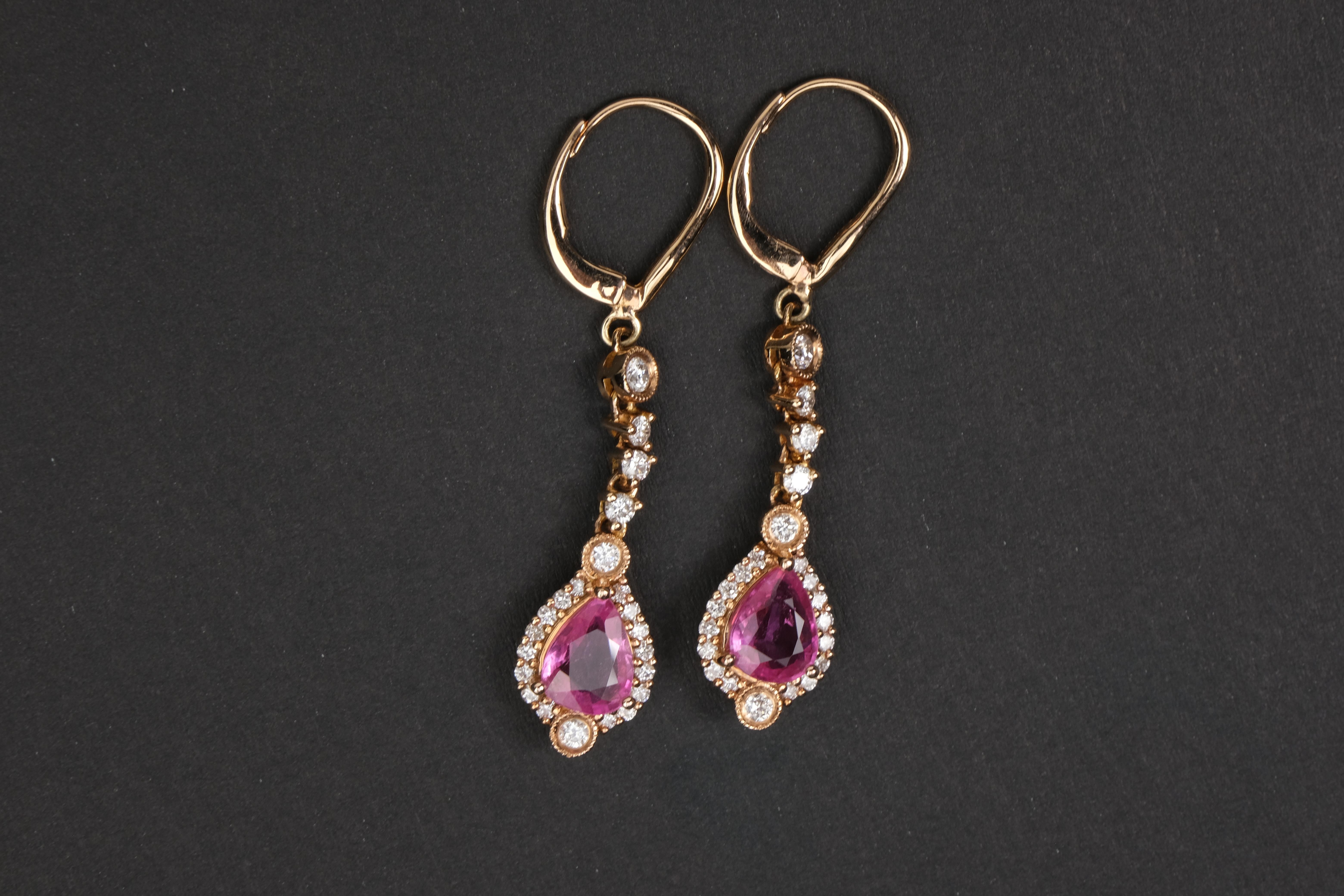 ITEM DETAILS

Brand/Designer: Michael Christoff
Materials: 18K Gold
Earring Type: Dangle
Earring Closure Type: Leverback
Hallmarks: 18K M.Christoff FJ Letter Pictorial 2.08 D0.74 Cl
Total Weight: 6.40 grams

Primary Stone Type: Sapphire 
Primary