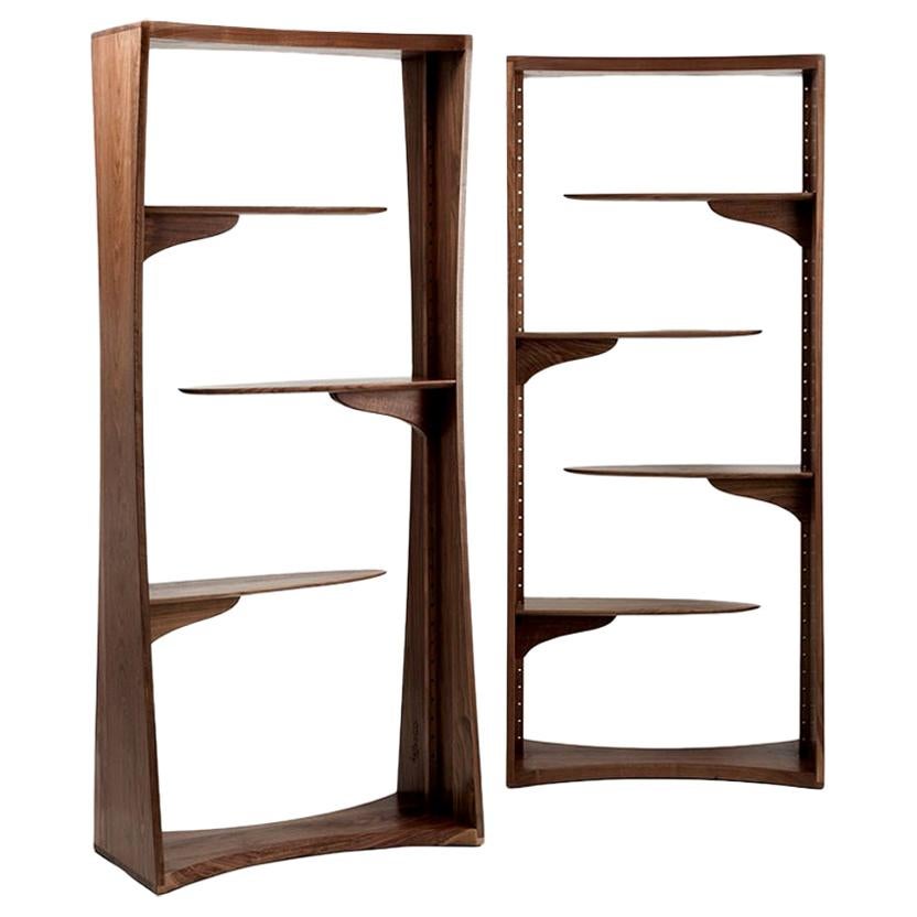 Michael Coffey, "Jacob's Ladder, " Modular Bookcase, United States, 1973 For Sale