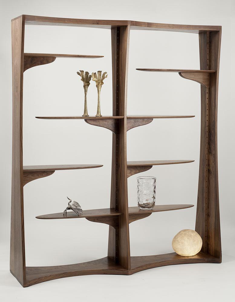 ladder shelving unit