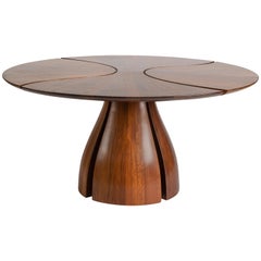 Michael Coffey, "Lily Pad" Wooden Dining Table, United States, 1980