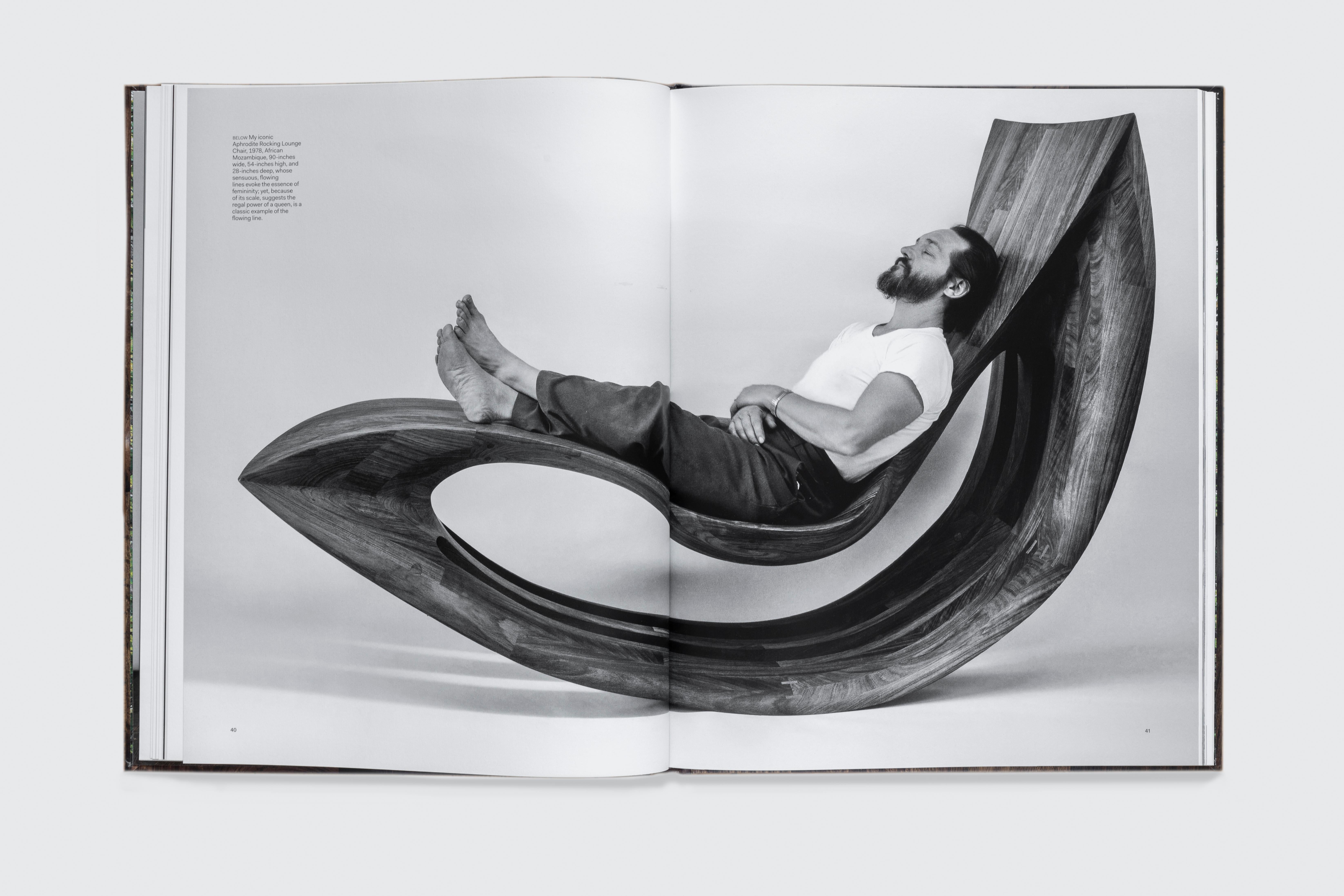 Michael Coffey: Sculptor and Furniture Maker in Wood unsettles the conventional distinction between craftsman and artist, which is often assumed to be the difference between creating something new, as opposed to reproducing old forms. Inspired by
