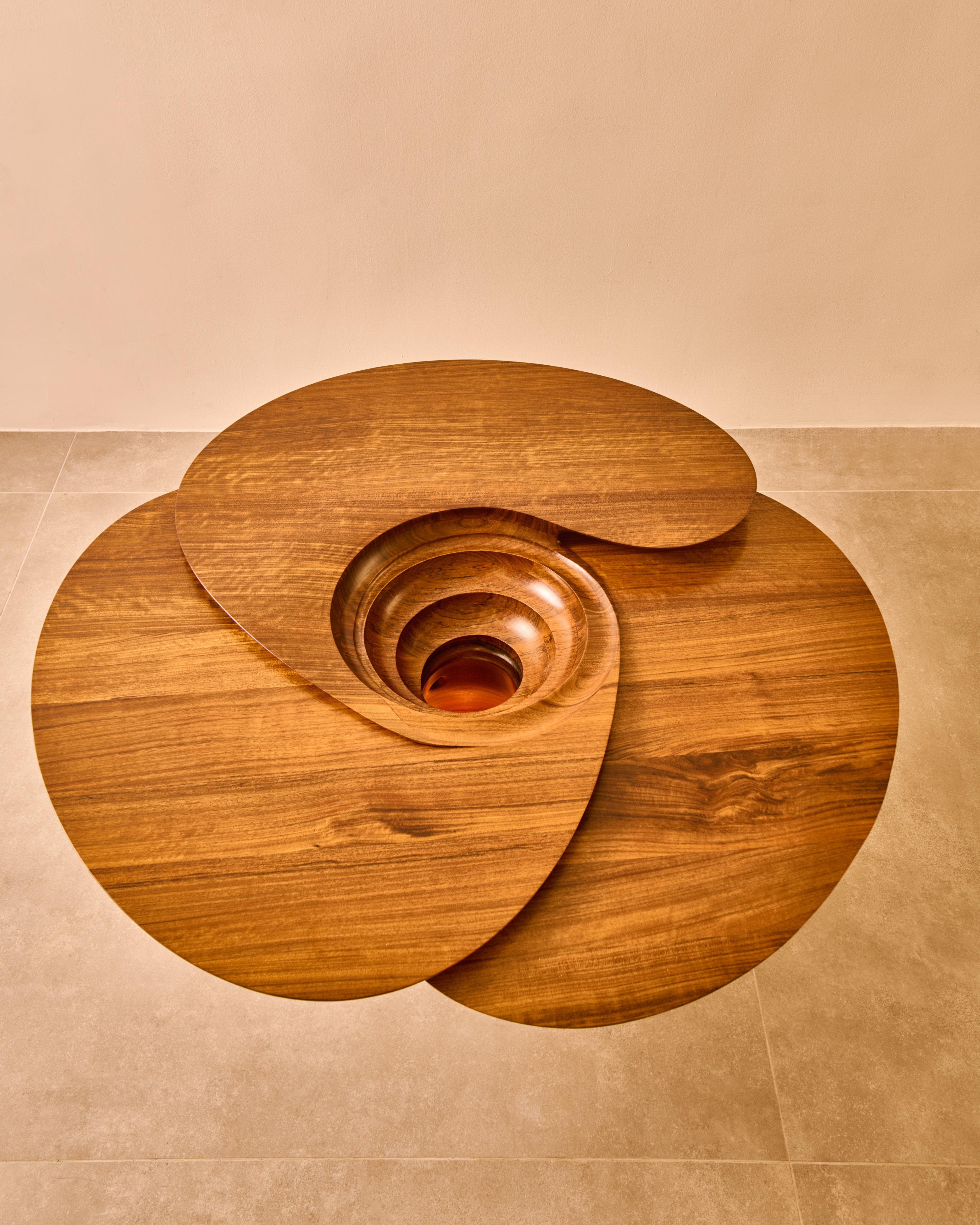 Michael Coffey, Vortex, table basse ronde éclairée, États-Unis, 2024 Bon état - En vente à New York, NY