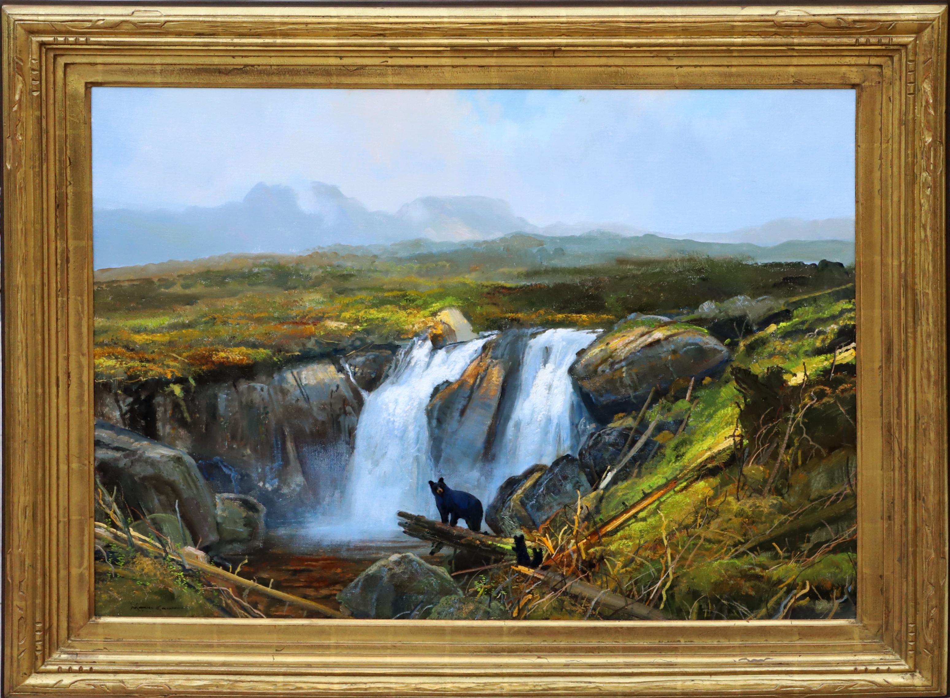 Nelle Montagne Rocciose - Painting di Michael Coleman
