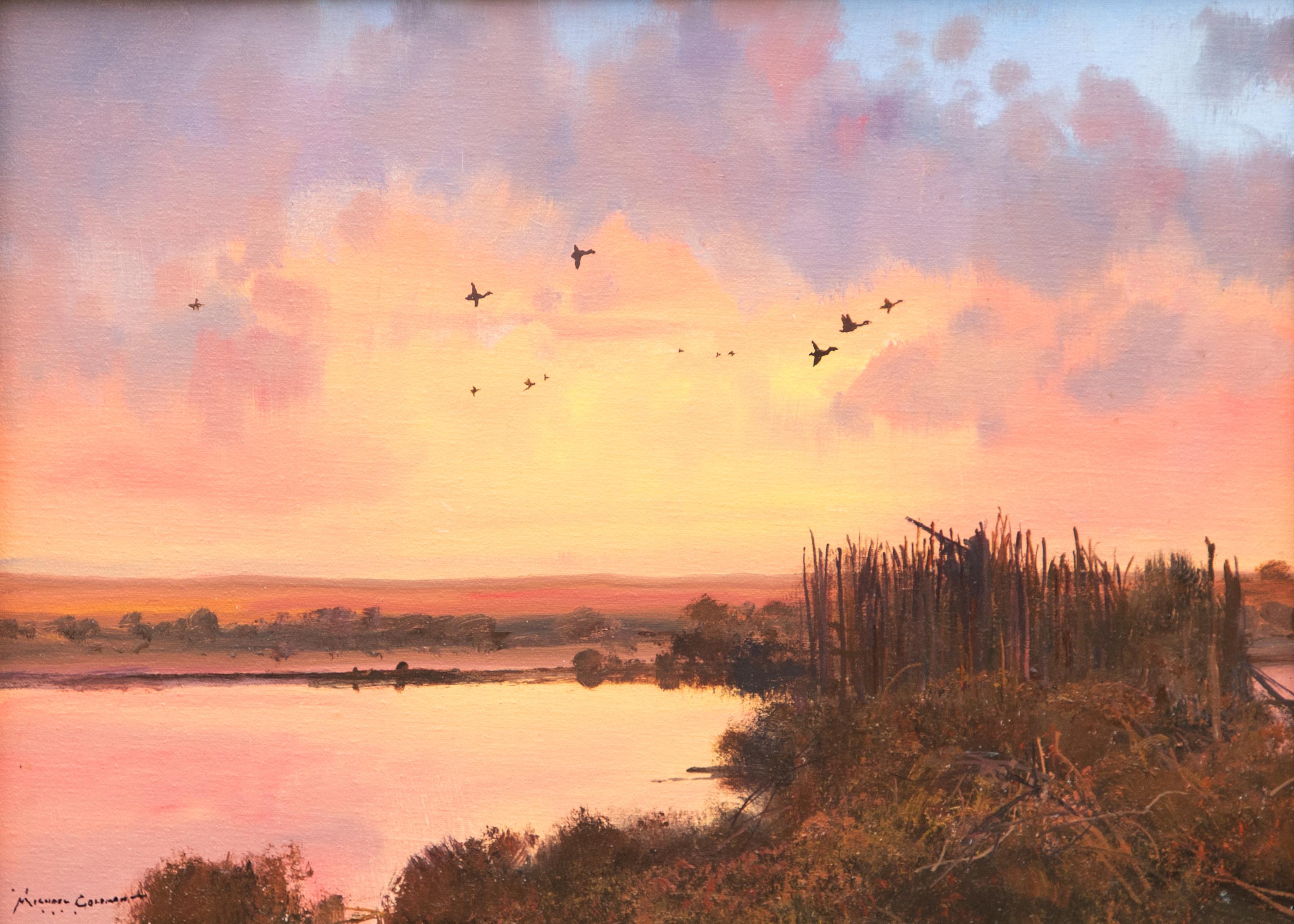 Last Shot - Painting by Michael Coleman