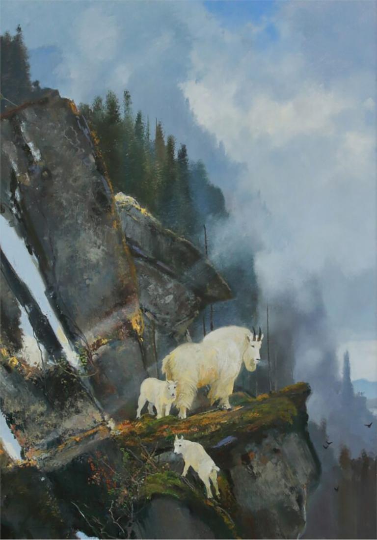 Sulla North Fork - Painting di Michael Coleman