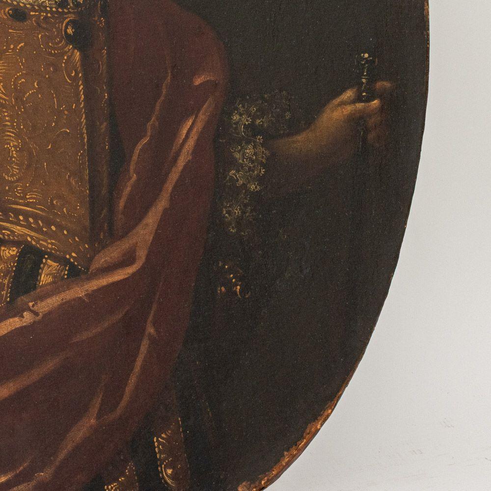 Michael Conrad Hirt (alemán, 1613-1671), Retrato de niño, Óleo sobre lienzo, posiblemente fechado en 1647, firmado y fechado abajo a la izquierda, marcado 
