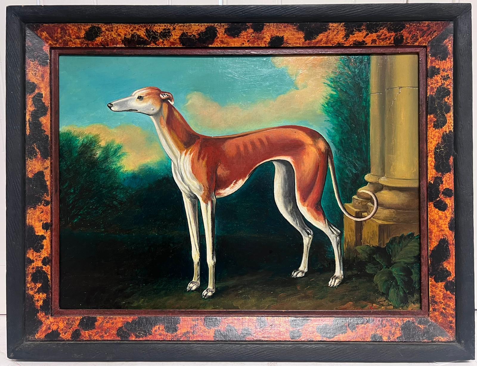 whippet painting