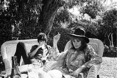 Keith Richards & Marianne Faithfull in Morocco, 1967