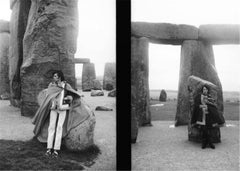 Keith Richards et Mick Jagger, Stonehenge, 1967