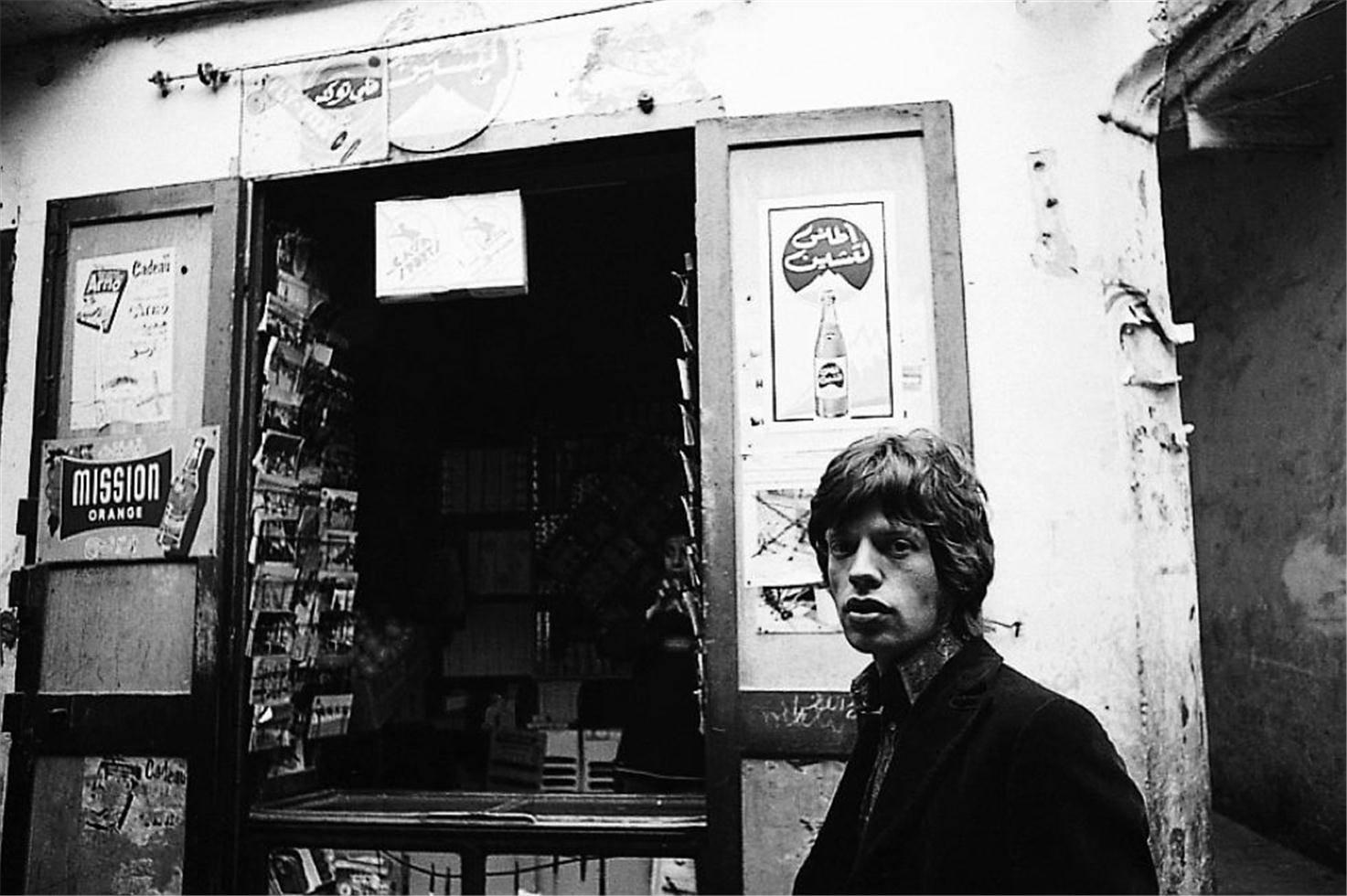 Michael Cooper (b.1941) Black and White Photograph - Mick Jagger, 1967