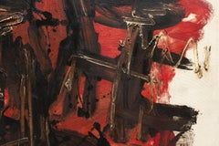 The Day After - Abstract Oil on Canvas Painting, 1963