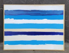 Peinture abstraite coloriste « La mer » de Michael Costantini