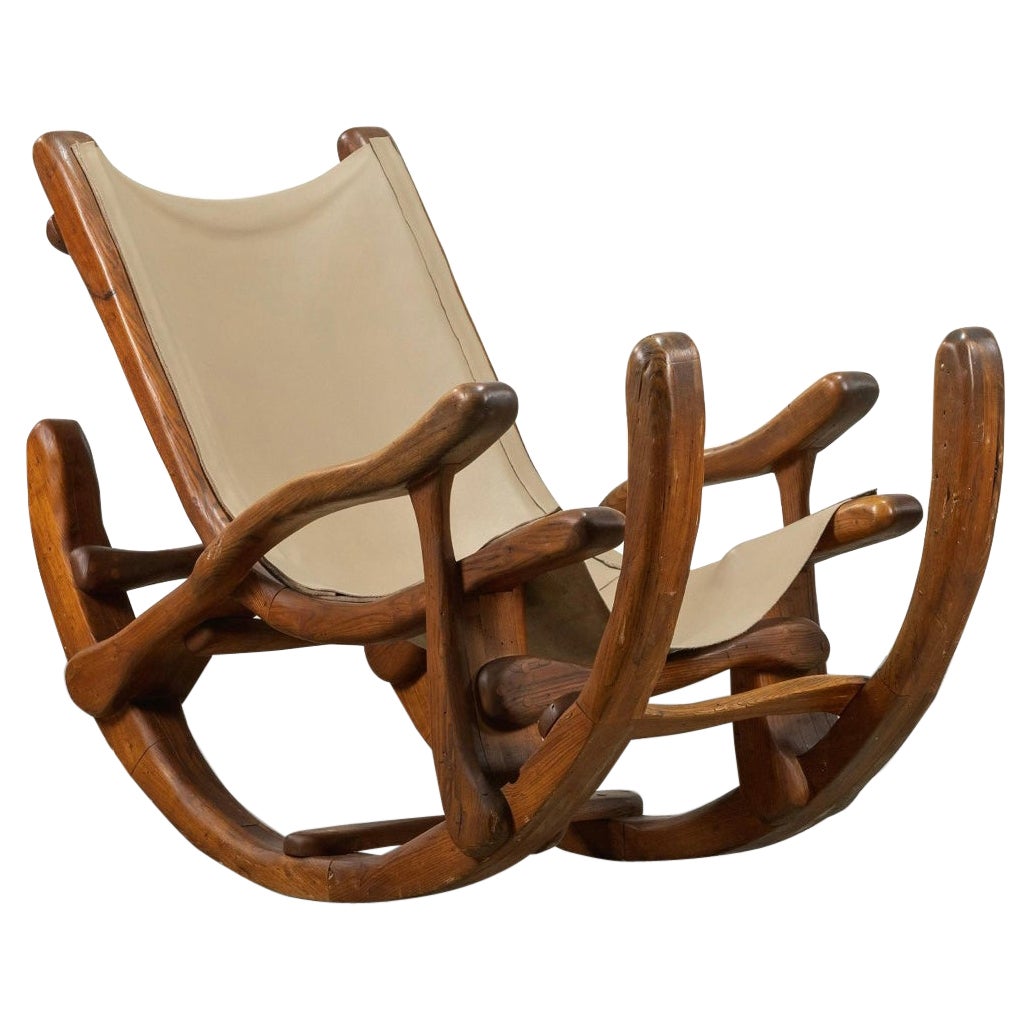 Silla mecedora Michael Costerisan, 1973