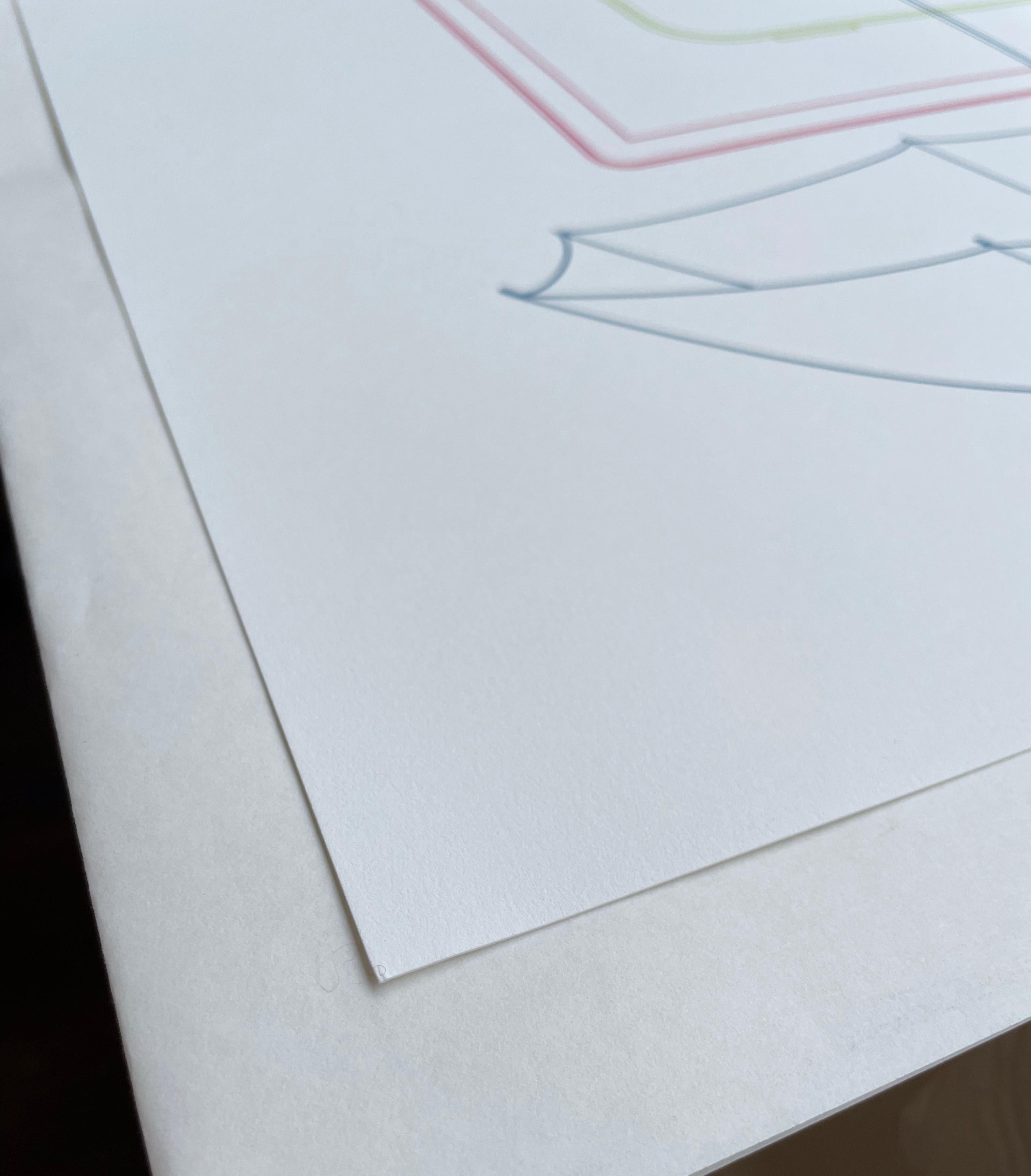 Michael Craig-Martin 
Art for Life, 2020
Lithograph
Signed and numbered by the artist
Paper size: 76 x 49.5 cm
Edition 12 of 40 