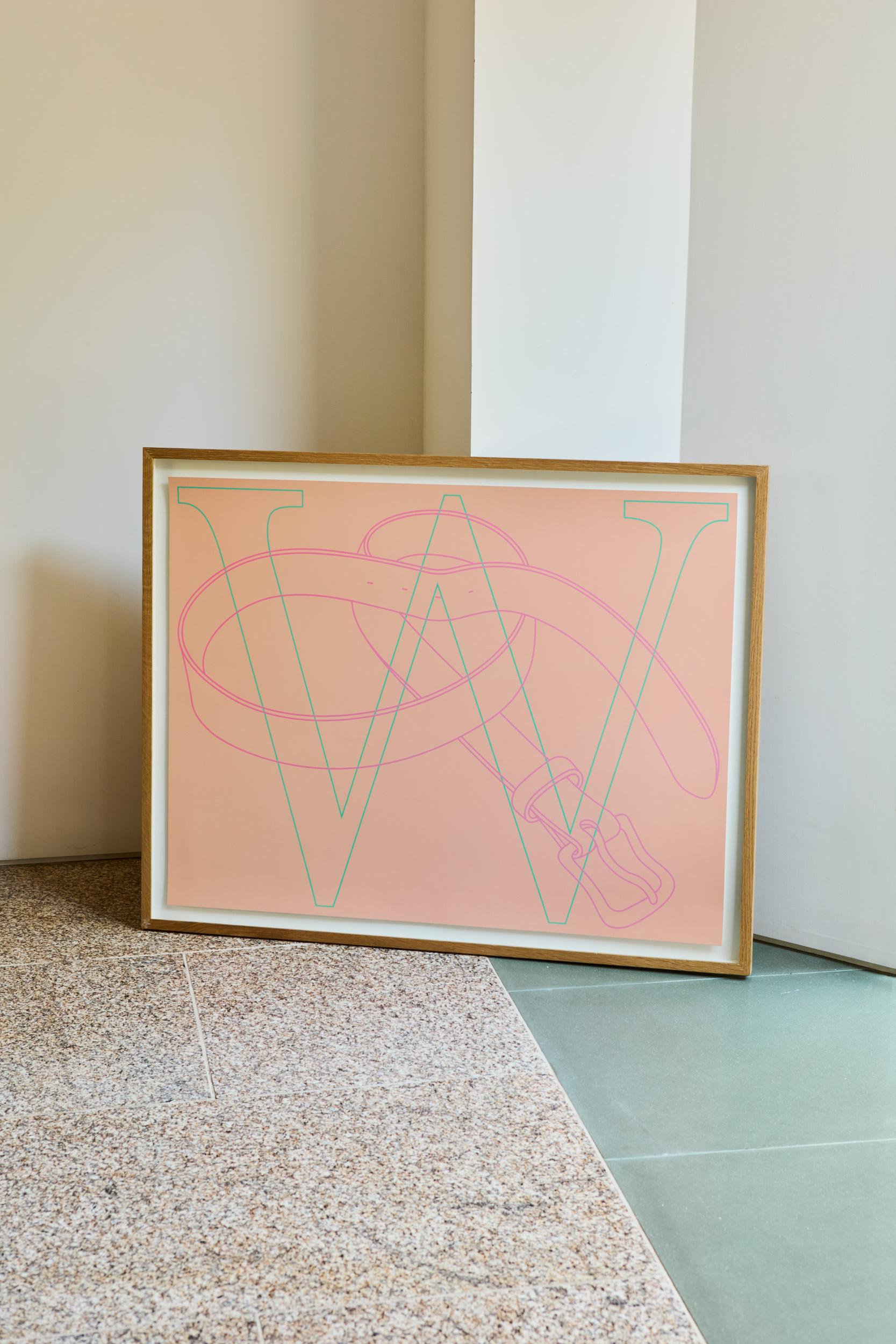 W, 2007
Michael Craig-Martin

Screenprint in colours, on wove paper
Signed and numbered from the edition of 40 verso
From Alphabet
Published by Alan Cristea Gallery, London
Sheet: 61 × 79.1 cm ( 24 × 31.1 in)