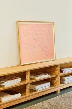 W -- Serigrafía, Letra, Texto, Alfabeto, Pop Art de Michael Craig-Martin