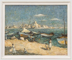 Michael D'Aguilar (1924-2011) - 1949 Olio, Porto Continentale